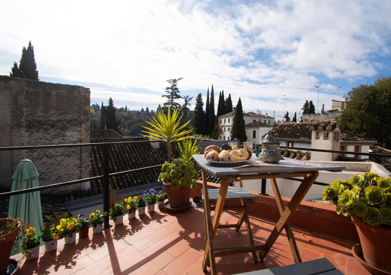 格拉纳达Mirador Alhambra - 2 Private Terraces - Wifi -公寓 外观 照片