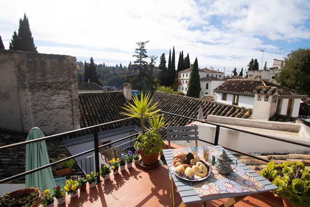 格拉纳达Mirador Alhambra - 2 Private Terraces - Wifi -公寓 外观 照片